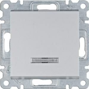 lumina Łącznik kontrolny uniwersalny/schodowy, srebrny (WL0222)