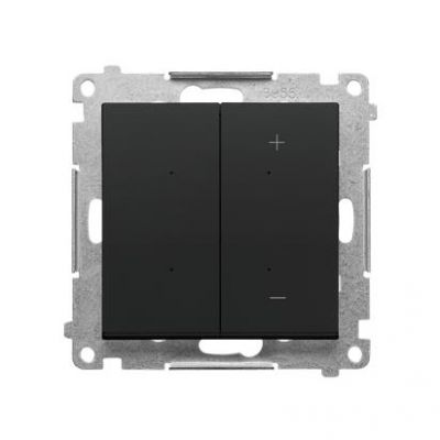 Simon 55 DIMMER RGB – Ściemniacz do pasków RGBW sterowany smartfonem Czarny mat TESRGB1W.01/149 (TESRGB1W.01/149)