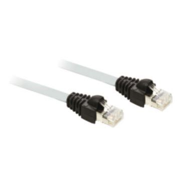 Modicon Ethernet ConneXium kabel przyłączeniowy z ekranowaną skrętką skrosowany 5 m 2 x RJ45 490NTC00005 SCHNEIDER (490NTC00005)