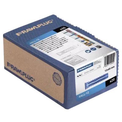 Kołek uniwersalny 4ALL 12x60mm 20szt. RAWLPLUG (4ALL-12)