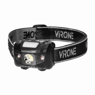 Latarka czołowa LED CREE 3W + 2 czerwone diody LED (LT-8)