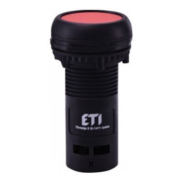 Przycisk kompaktowy z guzikiem krytym, 1NC, czerwony ECF-01-R 004771460 ETI (004771460)