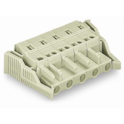 Gniazdo MCS-MIDI Classic 10-biegunowe jasnoszare raster 7,5mm 721-210/037-000 /25szt./ WAGO (721-210/037-000)