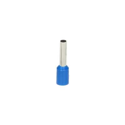 Tulejka izolowana, przekrój maksymalny 0,75mm2, długość miedzianej tulejki 10mm, 100 sztuk. ORNO (OR-KK-8100/0,7/10)