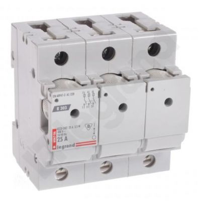 Rozłącznik Bezpiecznikowy 3P 25A D02 R303 606706 LEGRAND (606706)