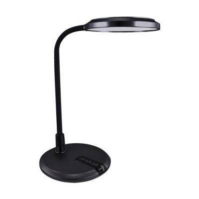 Lampka biurkowa SMD LED PLATON LED BLACK (04229)
