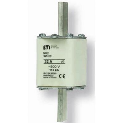 Wkładka topikowa NH zwłoczna NH2 WT-2C gG 160A 500V 004114229 ETI (004114229)