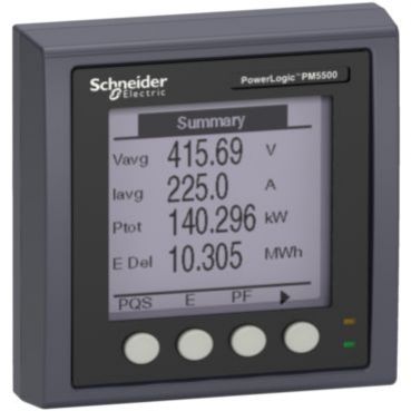 PowerLogic Analizator jakości zasilania PM5500 0,2S Ethernet DIN+LCD METSEPM5563RD SCHNEIDER (METSEPM5563RD)