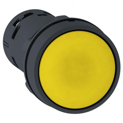 Harmony XB7 Przycisk płaski żółty z samopowrotem bez oznaczenia XB7NA81 SCHNEIDER (XB7NA81)