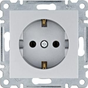 lumina Gniazdo SCHUKO, srebrny (WL1052)