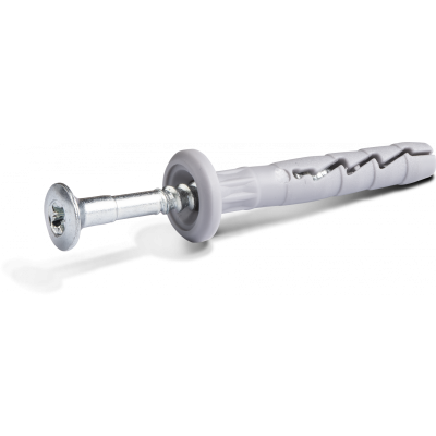 Kołek wbijany FX-N-K nylonowy szybkiego montażu z kołnierzem 6x40 mm 100szt. R-FX-N-06K040 RAWLPLUG  (R-FX-N-06K040)