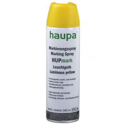Marker w sprayu HUPmark żółty 500ml 170141 HAUPA (170141)