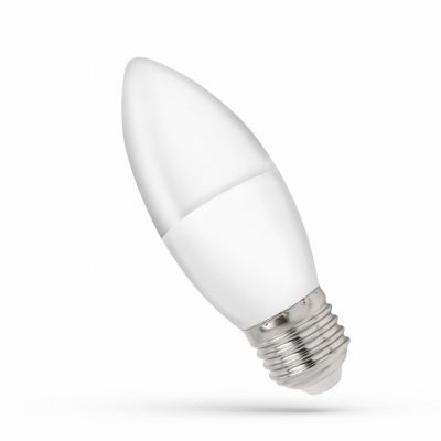 Żarówka LED świeczka E27 230V 1W barwa neutralna SPECTRUM (WOJ+14455)