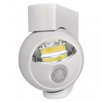 Lampka nocna 3W COB LED 3× AA, 90lm, czujnik PIR,  biała P3311 EMOS (P3311)
