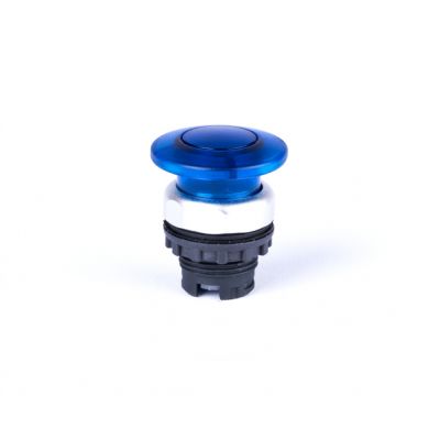 Ex9P1 MI BPrzycisk grzybkowy 40mm z samopowrotem możliwość podświetlenia niebieski 105644 NOARK (105644)