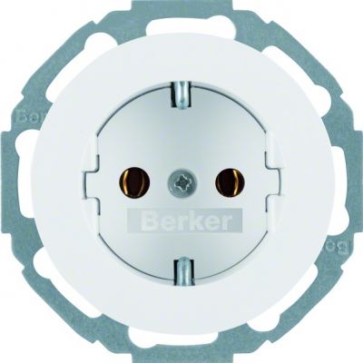 BERKER R.classic Gniazdo SCHUKO biały 41452089 (41452089)