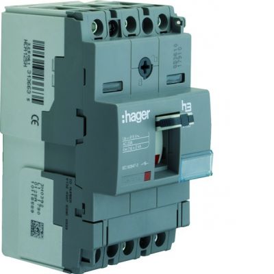 HAGER Rozłącznik obciążenia x160 3P 125A HCA125H (HCA125H)