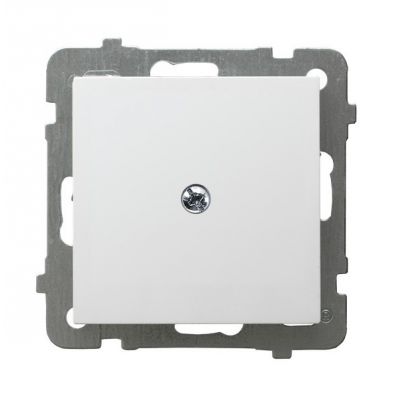 AS ANTYBAKTERYJNY Zaślepka produkt zawiera nanocząsteczki srebra kolor biały Z-1GA/m/00 OSPEL (Z-1GA/m/00)