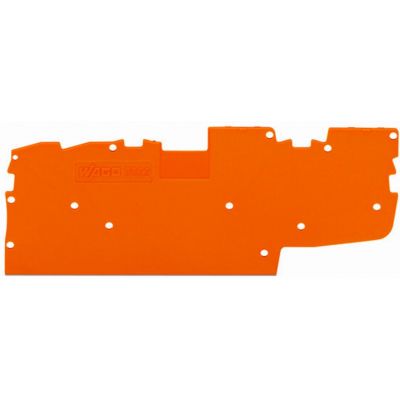 Ścianka końcowa pomarańczowa 2022-1492 /25szt./ WAGO (2022-1492)