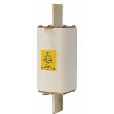 Wkładka topikowa NH do ochrony akumulatorów, magazynów energii DC NH1XL gBat 63A 1500V DC 004110651 ETI (004110651)