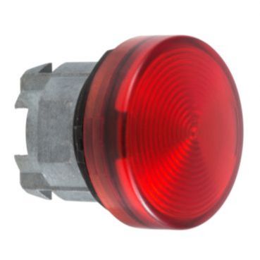 Harmony XB4 Napęd lampki sygnalizacyjnej czerwona LED metalowa karbowana ZB4BV043S SCHNEIDER (ZB4BV043S)