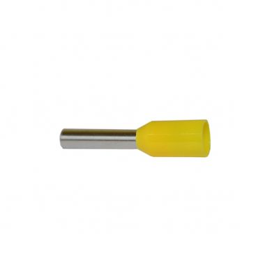 Końcówka kablowa, Żółte, tulejka izolowana 1,0mm2 x 8 (1000szt) (T0-8014-80003843)