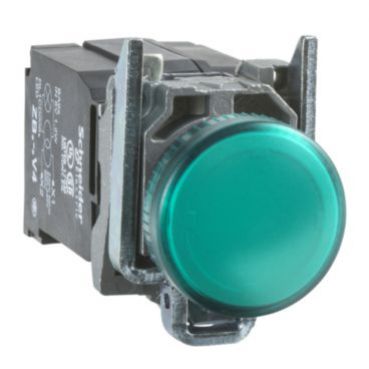 Harmony XB4 Lampka sygnalizacyjna zielona LED 440/460V metalowy XB4BV8B3 SCHNEIDER (XB4BV8B3)