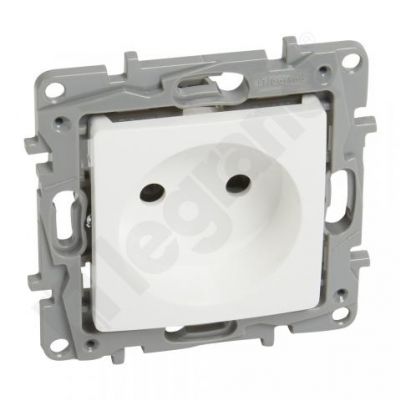 Niloe/Niloe Selection Gniazdo 2P 16A Zaciski Śrubowe Białe 764538 LEGRAND (764538)