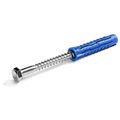 Kołek uniwersalny 4ALL 12x60mm z wkrętem sześciokątnym 8x80mm 10szt. RAWLPLUG (4ALL-12/80)