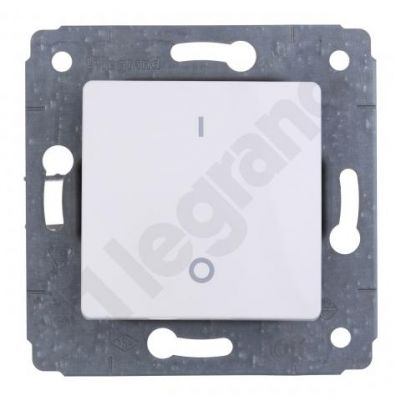 Cariva Łącznik Dwubiegunowy 2P Biały 10Ax-250V Produkt wycofany LEGRAND (773602)