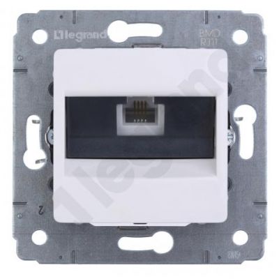 Cariva Gniazdo Telefoniczne 1Xrj11 Białe Produkt wycofany LEGRAND (773638)