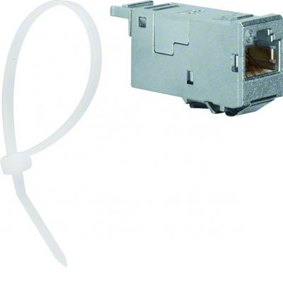 HAGER Moduł komunikacyjny BTR RJ45 6 ISO A 10GBit Ethernet (IEEE 802.3an) 180° VZ314RJ (VZ314RJ)