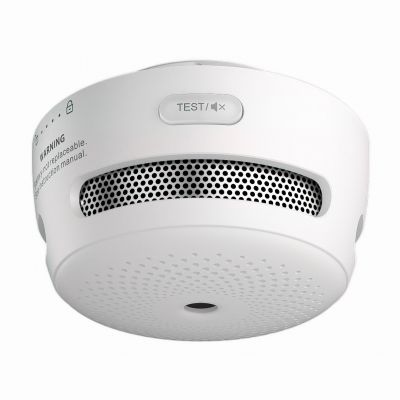 Bateryjny czujnik dymu, 9V DC, Wi-Fi, TUYA, certyfikat TUV XS01-WT ORNO (XS01-WT)