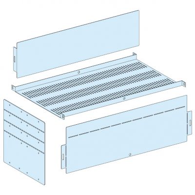 Rozdzielnice PrismaSet osłona połączenia z aparatem pionowym >800A 650mm SCHNEIDER (LVS04926)