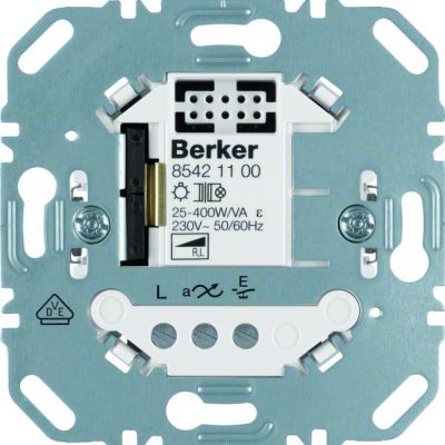 BERKER one.platform Ściemniacz przyciskowy, mechanizm 85421100 HAGER (85421100)