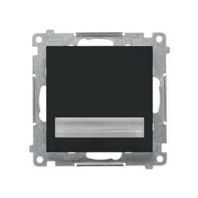 Simon 55 Oprawa oświetleniowa LED 14V* (0,56 W) Barwa zimna biała 5900K Czarny mat TOS5K14.01/149 (TOS5K14.01/149)