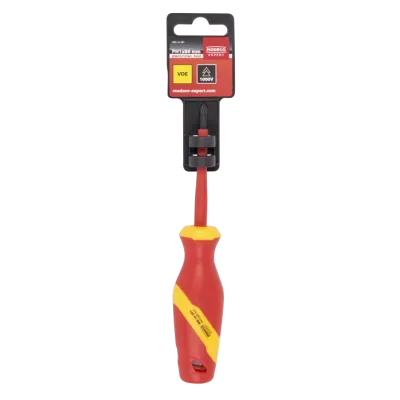 Wkrętak izolowany krzyżakowy PH1x80 mm 1000V Cr-V RAWLPLUG (MN-10-581)