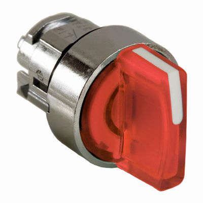 Harmony XB4 Przełącznik 3 pozycyjny czerwony z lewej do środka LED metalowy typowa ZB4BK1743 SCHNEIDER (ZB4BK1743)