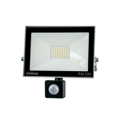 Naświetlacz SMD LED z czujnikiem ruchu KROMA LED S 30W GREY 4500K 03606 IDEUS (03606)