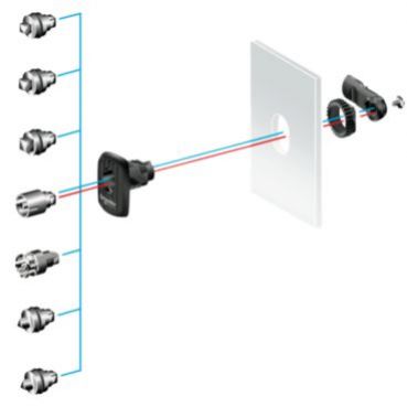 Spacial Wkładka dwuprętowa 3mm do S3D NSYAEDLB3S3D SCHNEIDER (NSYAEDLB3S3D)