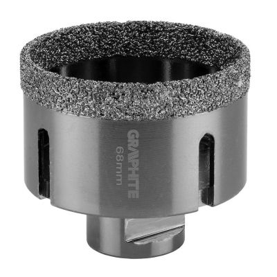 Otwornica diamentowa do szlifierki 68 mm x M14 55H315 GRAPHITE (55-315)