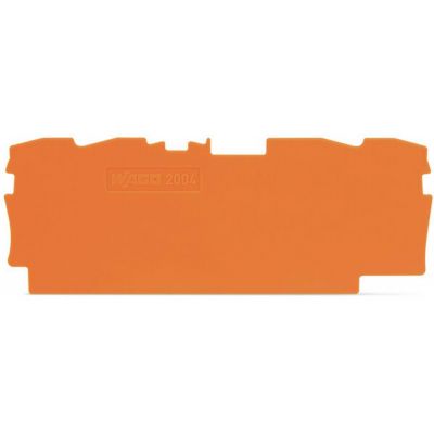 Ścianka końcowa pomarańczowa 2004-1492 TOPJOBS /25szt./ WAGO (2004-1492)