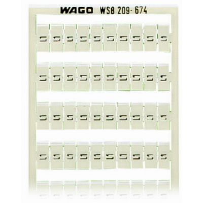 Ramka z oznacznikami 100x L1 209-674 /5szt./ WAGO (209-674)