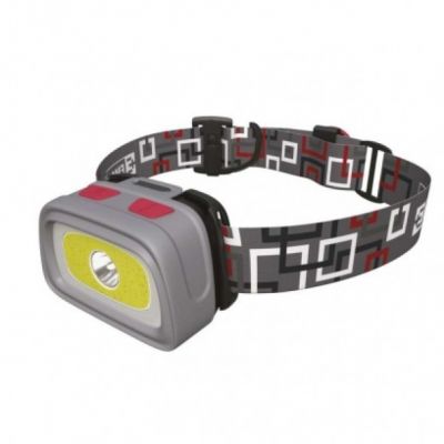 Latarka czołowa LED 330lm COB+CREE 3×AAA P3531 EMOS (P3531)