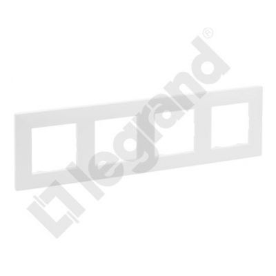 Niloe Step Ramka Poczwórna 4X Kolor Biały 863194 LEGRAND (863194)