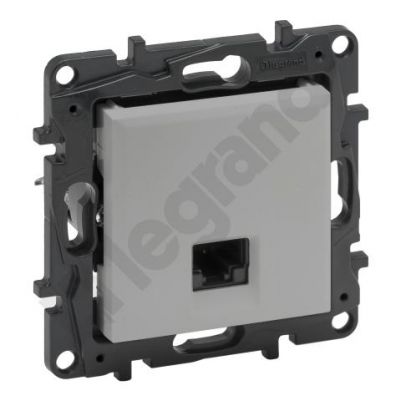 Niloe Step - Gniazdo Rj45 Kat. 5E Ftp- Kolor Aluminium 863357 LEGRAND (863357)