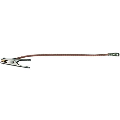 Linka uziemiająca 16 mm2 do drążka rozładowującego z elektrodą, z końcówką kablową i cęgami (758216)