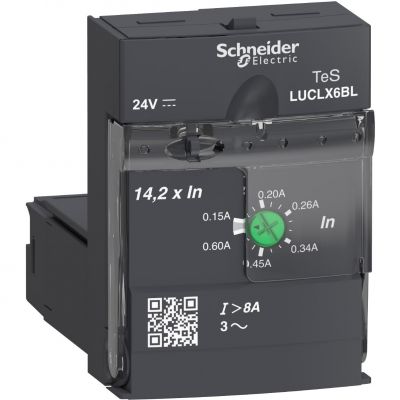 Moduł sterowania magnetyczny 0,15-0,6A 24VDC LUCLX6BL SCHNEIDER (LUCLX6BL)