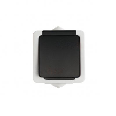 TEKNO Gniazdo hermetyczne ochrona styków śrubowe 16A 250V szare IP54 25356 KANLUX (25356)