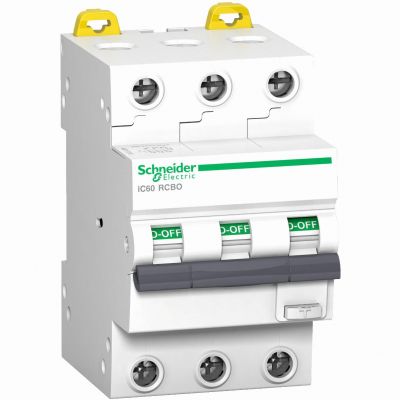 Acti9 3P 10 A 10000A/15kA 30 mA typ A A9D17310 SCHNEIDER (A9D17310)